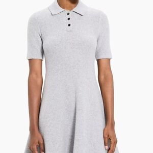 TheoryFelted Wool & Cashmere Polo Dress